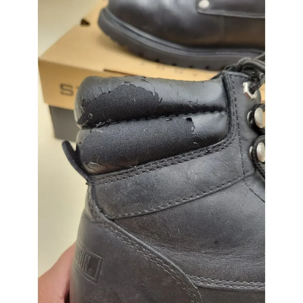 Harley-Davidson D91013 Men's Boot US 9.5 Black Original Box Included Steel Toe